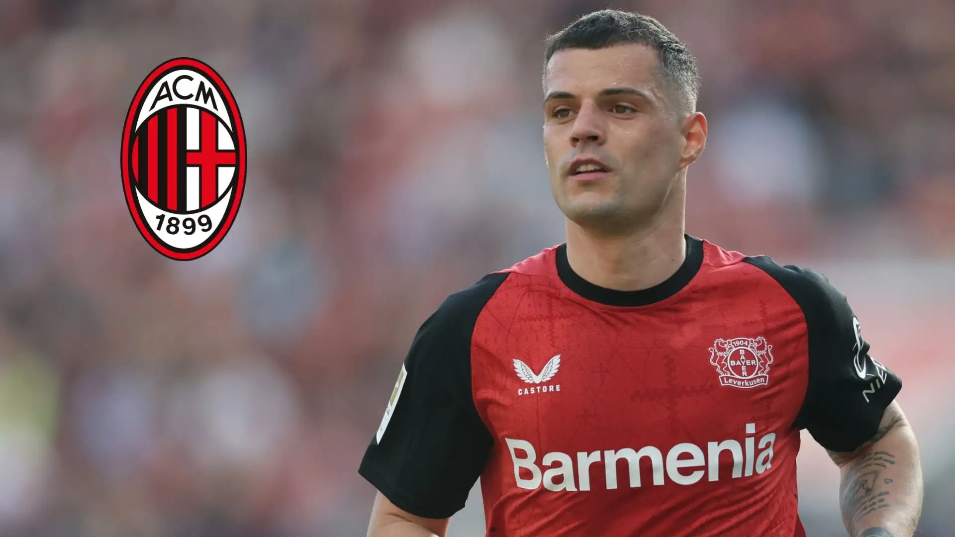 Milan-Xhaka: operazione a rischio e il nuovo progetto tattico di Allegri